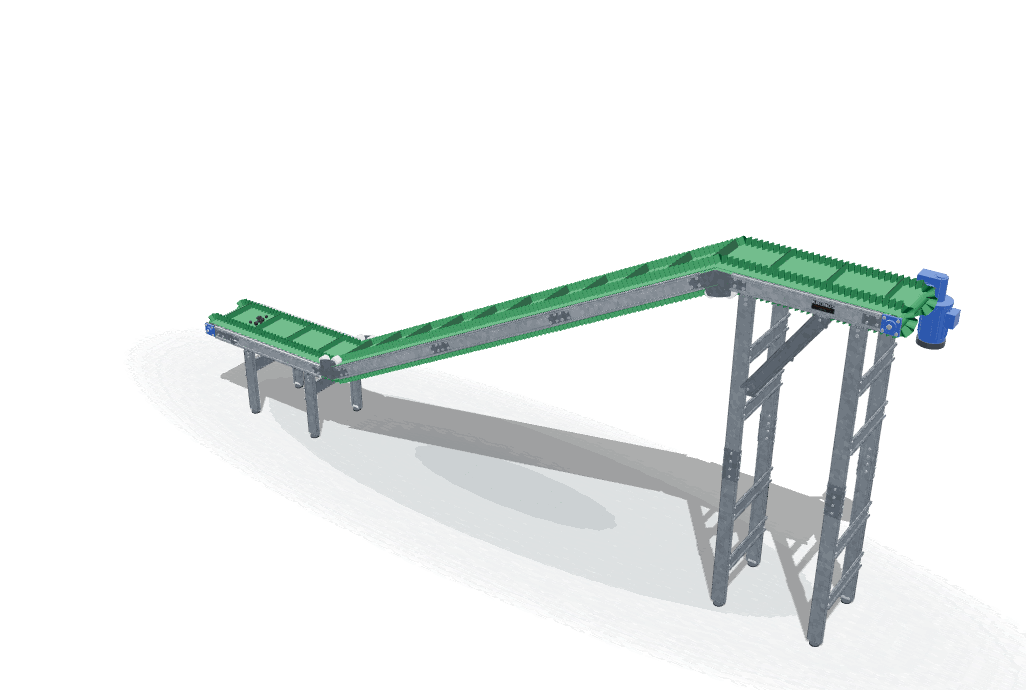 3D-модель Z-образного конвейера KRONOS